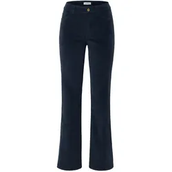 Tchibo - Cord-Hose »Bootcut« - Damen - Gr. 42 - dunkelblau