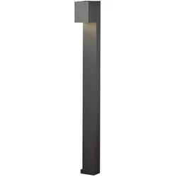 Konstsmide LED Wegeleuchte CREMONA, Lichtstrahl von 0°-90° einstellbar, 8W 3000K 600lm, Acrylglas klar / Anthrazit KON-7999-370