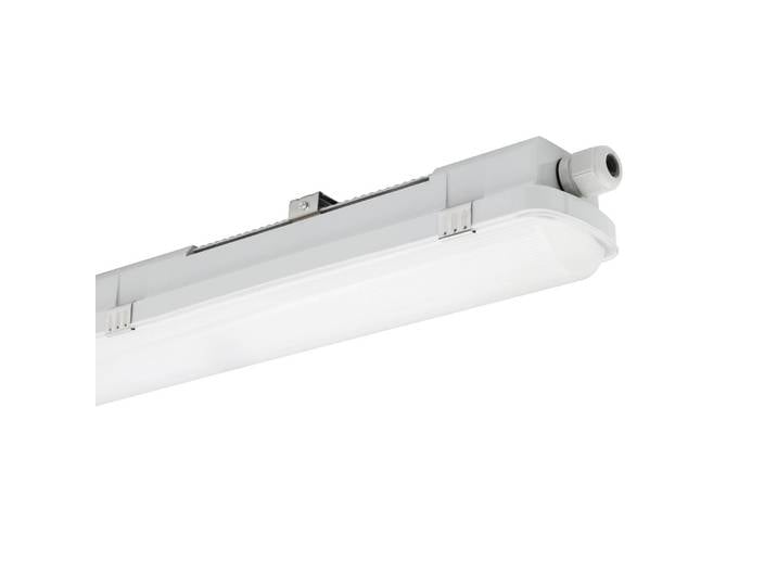 Sylvania LED-Wannenleuchte RESISTO, lichtgrau, 150 cm, 42 W, 840 IP66 RESISTO, alu / grau / zink, Kunststoff, Deckenlampe
