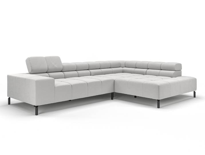 Candy Wilson Matrix Ecksofa mit motorische Sitztiefenverstellung