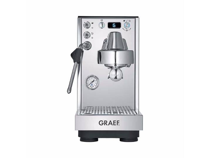 Graef Dicianova Espressomaschine – Siebträgermaschine/Espressomaschine – edelstahl / schwarz