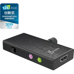 j5Create HDMI zu (PC), Game Recorder, Schwarz