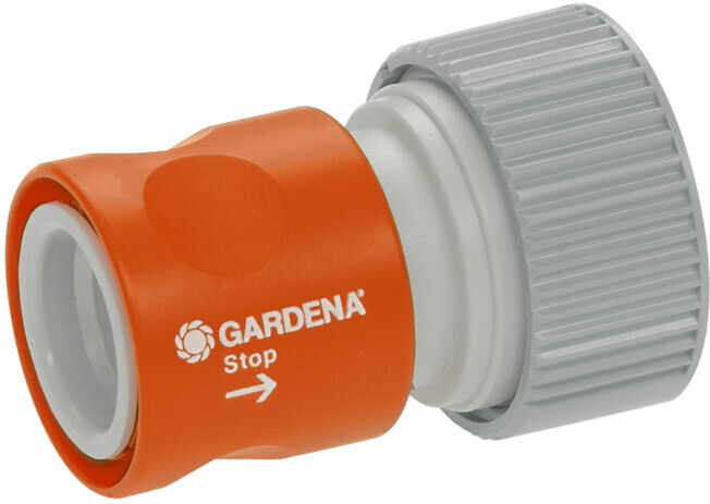 Raccord de transition SB système professionnel GARDENA avec arrêt de l'eau (02814-20)