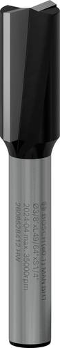 Bosch Accessories 2608628412 Nutfräser Arbeits-Länge 19.60mm Schaftdurchmesser 6.35mm 1 Stück