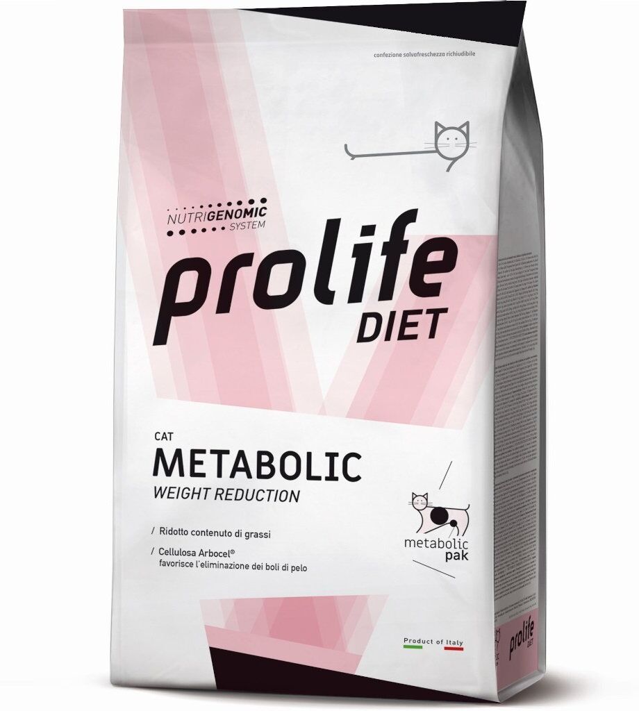 Prolife Secco Gatto Diet Metabolic 1,5 kg