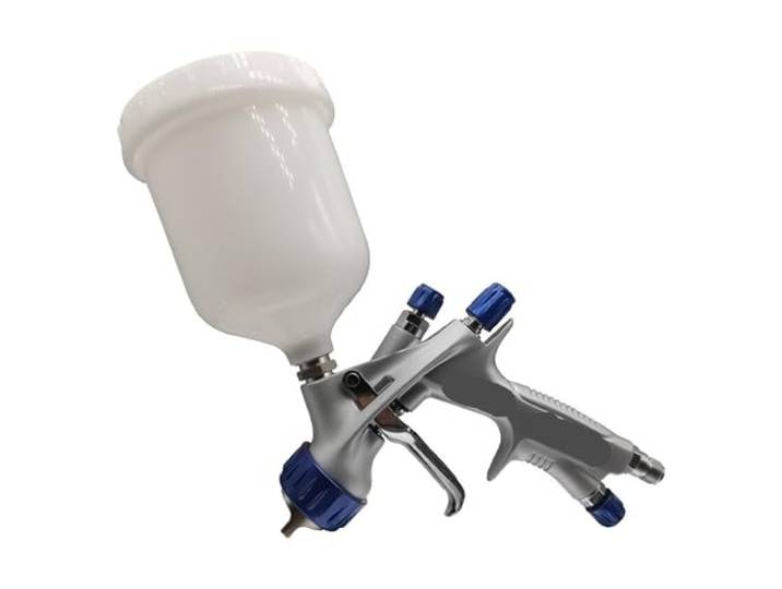JOXLOVER Spritzpistole, 1 Fließbecher-Spritzpistole LVMP,3 mm, 600 mlj Becher for Autowerkzeuge