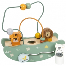 small foot Motorikschleife mit Wippe - Safari 294606