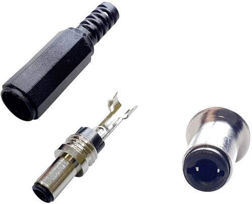 BKL Electronic Niedervolt-Steckverbinder Stecker, gerade 5.50mm 2.50mm 1St.
