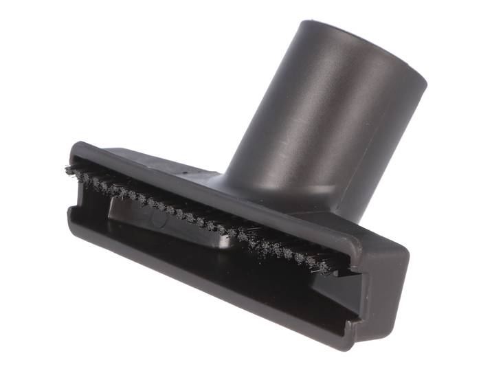 AccuCell - Vloerzuigmond 14cm - Borstelharen - Zwart