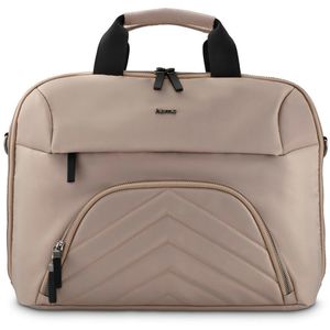 Hama Laptoptasche Premium Lightweight, 222044, beige, recyceltes PET, bis 16,2 Zoll