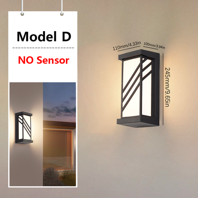 Multisell Products Hub Waterproof Sensor Wall Light, Exterior Garden Lamp For Porch, Balcony, Street cold White md No Sensor 16w