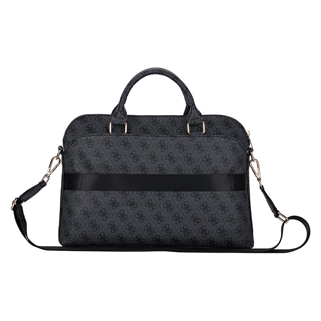 Guess PU 4G Triangle Logo Computer Bag 15/16 - black (16") (GUCB16P4DPTK)