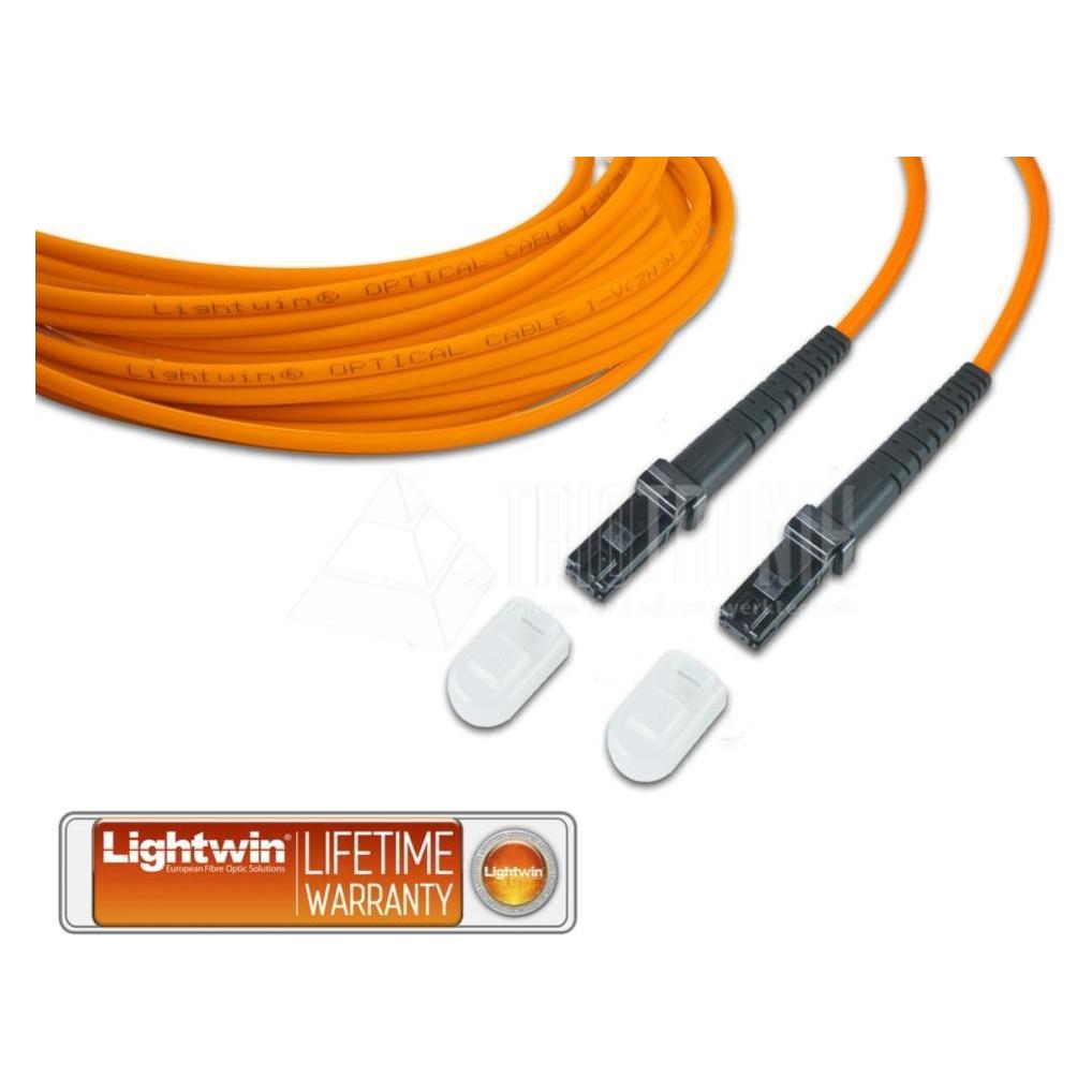 Wirewin High Quality Duplex LWL Patchkabel, MM OM2, MTRJ (LDP-50 MTRJ-MTRJ 2.0)