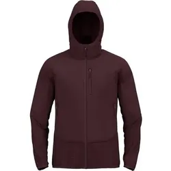 ODLO Herren Funktionsjacken lg.Arm He/Uni ASCENT HYBRID, Größe M in Rot Rot