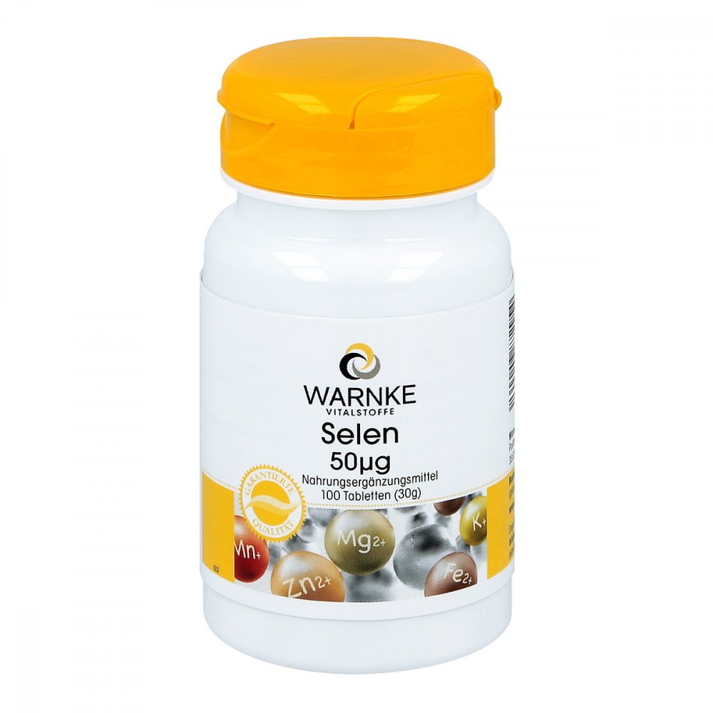 Warnke Vitalstoffe GmbH Selen 50 [my]g Tabletten 04874227