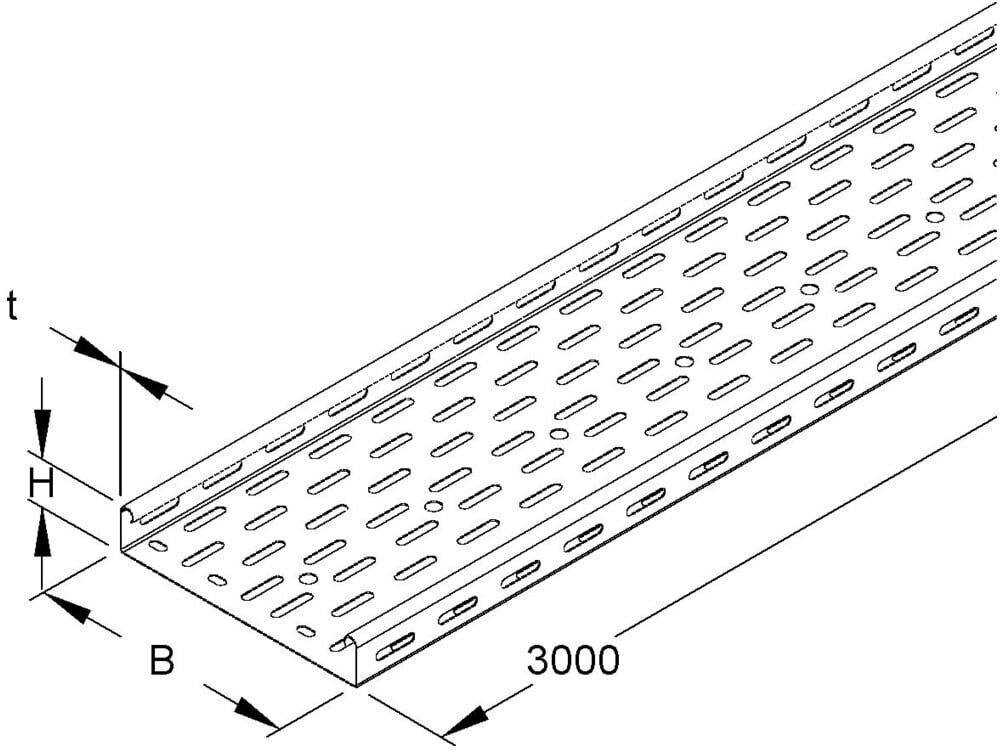 Niedax Kabelrinne RL 35.100)