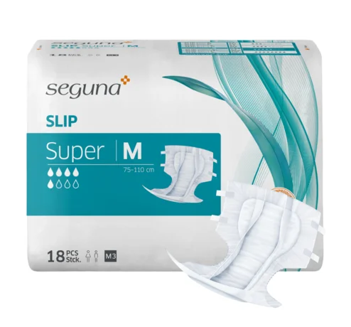 Seguna Slip Super Medium - 4 paquets de 18 protections