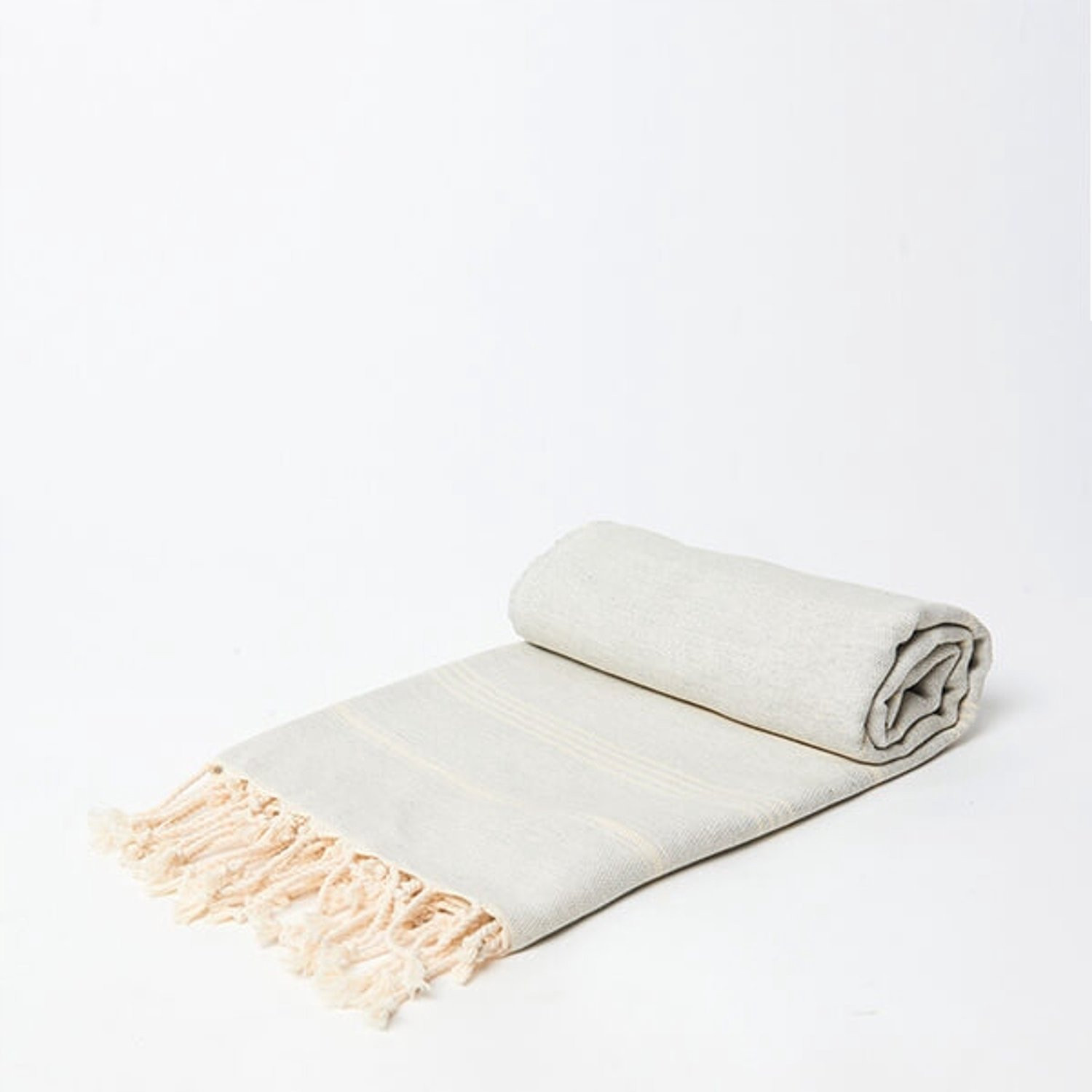 YEYE Soft Basic Hammam Handdoek 100% Katoen Beige 100 x 180 cm