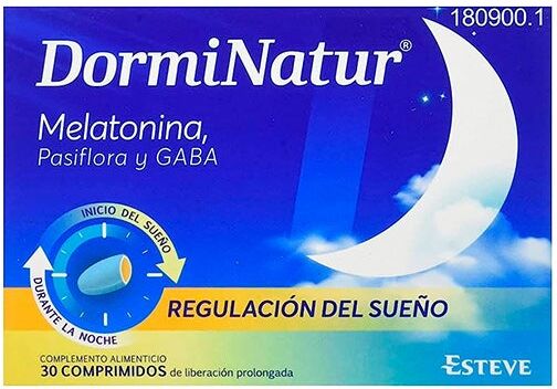 DORMINATUR Melatonina, Pasiflora Y Gaba