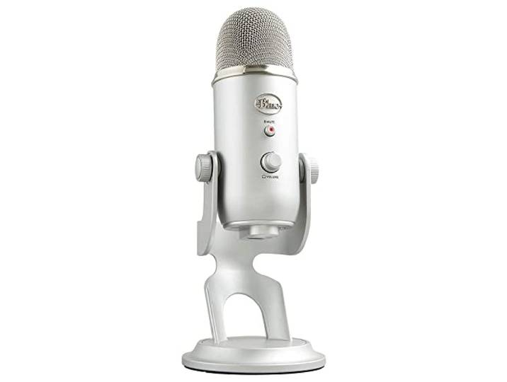 Logitech Blue Microphones Yeti - 10-jarige verjaardag editie - microfoon - USB - zilver