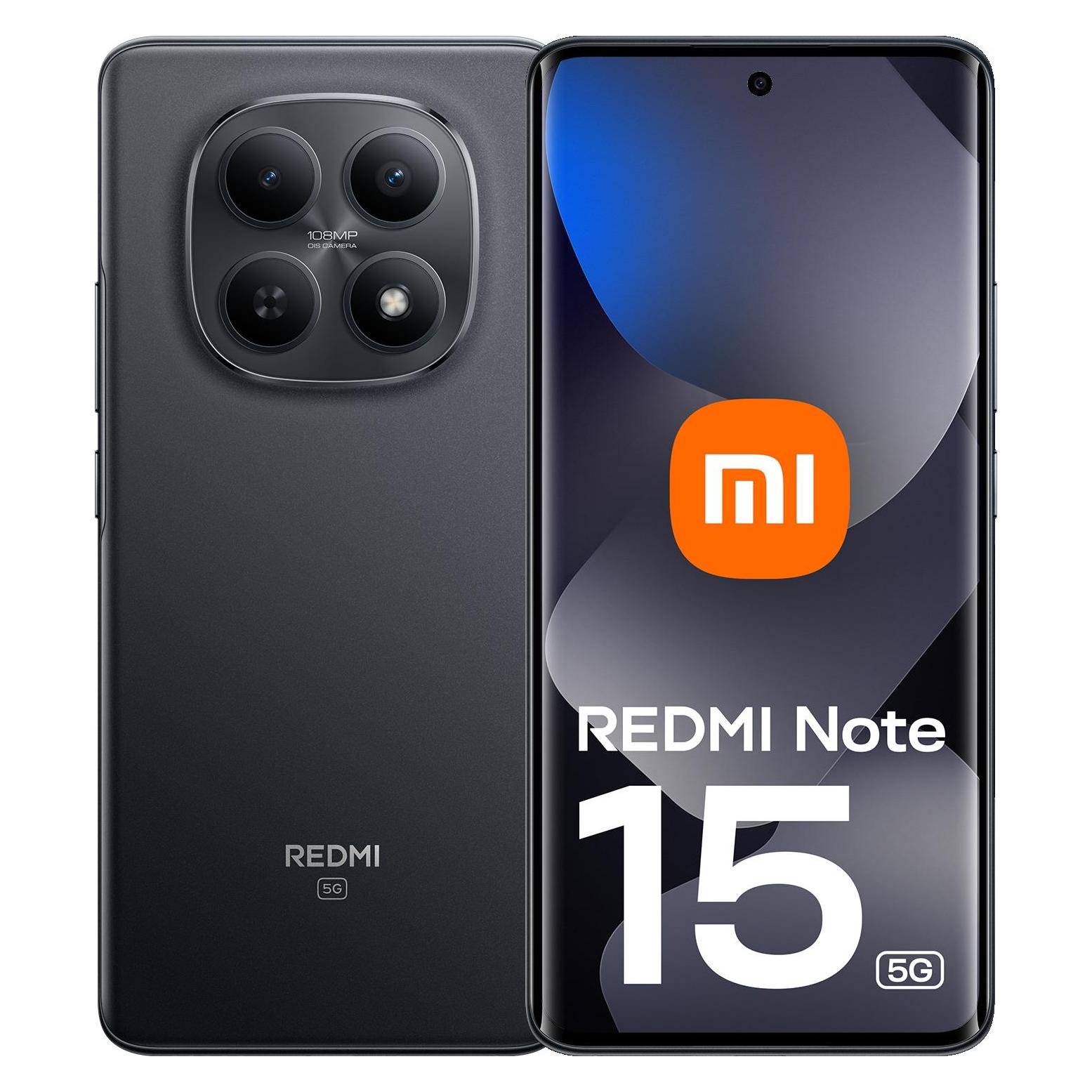 TIM Note 15 (128 GB, Black, 6.77", Hybrid Dual SIM, 5G) (8033779085024)