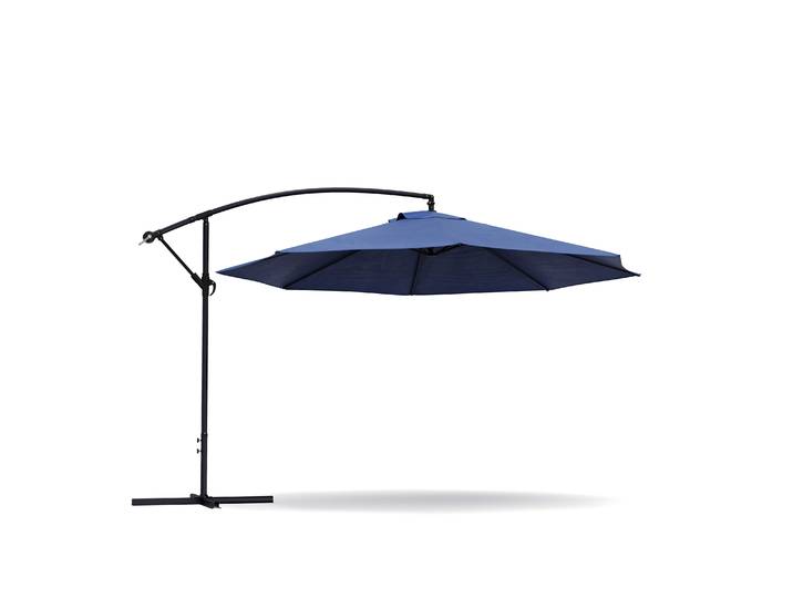 Sonnenschirm Ampelschirm SUN 270 cm blau