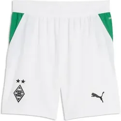 PUMA Kinder Shorts Borussia Mönchengladbach  26/27, Größe 128 in Weiß Weiß