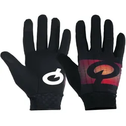 PROLOGO Handschuhe Faded Long Fingers | schwarz / orange