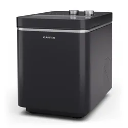 IceCraft Eismaschine   2 Modi   1,3 Liter Kaltwasser   automatische Reinigung   12kg/24h Schwarz