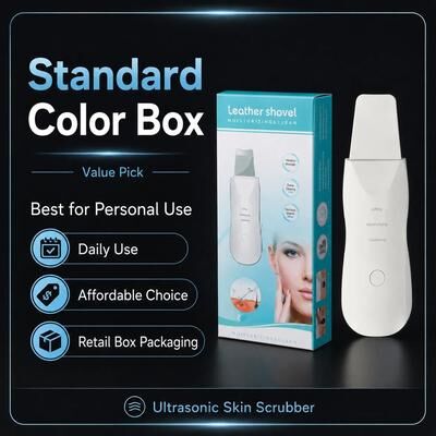 Uplift Picks Ultrasonic Skin Scrubber For Deep Pore Cleansing standard