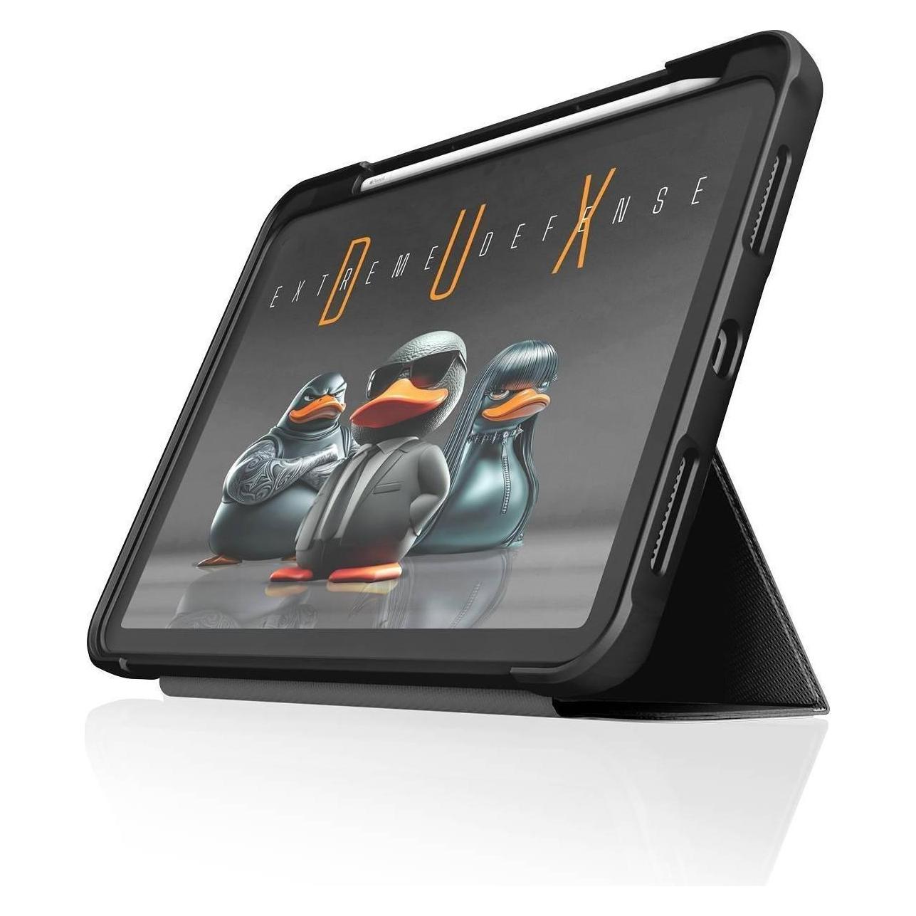 STM Dux Ultra Case - Robuste Schutzhülle für iPad (Apple iPad 2022 (10. Gen)) (stm-222-486KX-01)