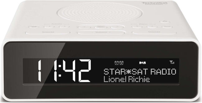 technisat Radio-réveil numérique DIGITRADIO51 ws DAB+/FM (0001/4981)