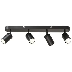 Spotleuchte, schwarz, 4xGU10/max. 5W exkl.