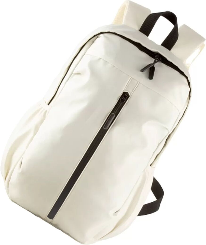 INF Vielseitiger Polyester-Rucksack: Wasserdicht, Diebstahlsicher und mit großem Fassungsvermögen für Business, Reisen und Beige