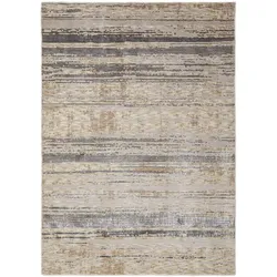TEPPICH Kurzflor HORNER, in Natur, Streifen, 160 x 230 cm