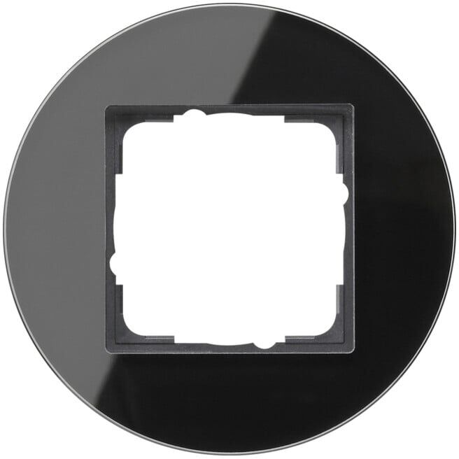 Gira Abdeckrahmen 1f. sw 0211135)