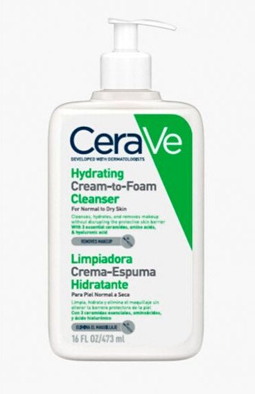 CeraVe Limpiadora Crema-Espuma Hidratante 473ML