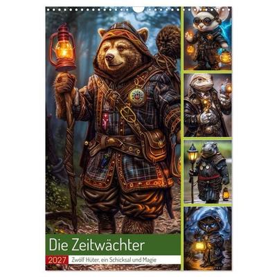 Die Zeitwächter (Wandkalender 2027 DIN A3 hoch), CALVENDO Monatskalender