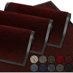 GadHome Fußmatte Weinrot 40x60 cm Eingangstürmatte wasserdicht waschbar strapazi...