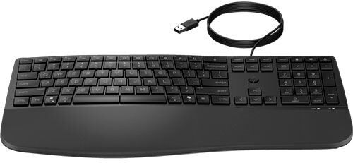 HP Teclado com fio  480 Comfort - Preto