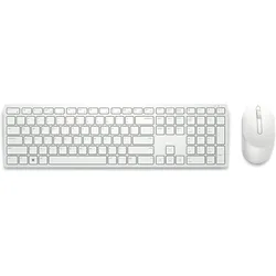 Dell Pro KM5221W (US, Kabellos), Tastatur, Weiss