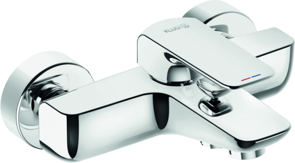Kludi Ameo Wannenarmatur 414450575 chrom, Aufputzarmatur
