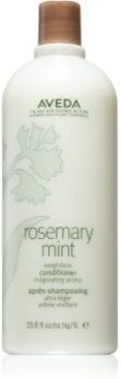 Aveda Rosemary Mint Weightless Conditioner condicionador suave para cabelo brilhante e macio 1000 ml. Rosemary Mint Weightless Conditioner