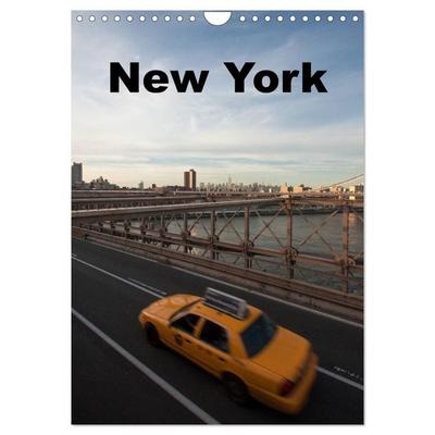 New York (Wandkalender 2027 DIN A4 hoch), CALVENDO Monatskalender