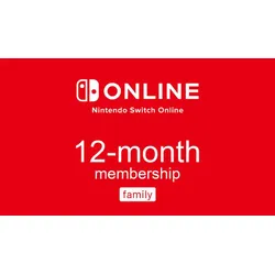 Nintendo 12 Monate Abonnement (Familie)