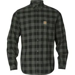 Härkila Herren Scandinavian Langarmhemd - XXL - green check