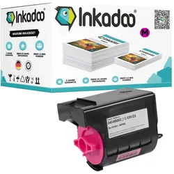Inkadoo, Toner, Toner kompatibel zu Canon 0454B002 / C-EXV21 Toner, magenta Magenta (M)