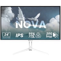 Nova 24T1K200, Gaming-Monitor 61 cm (23.8 Zoll), weiß, FullHD, IPS, HDMI, DP, Adaptive-Sync, HDR, 200Hz Panel