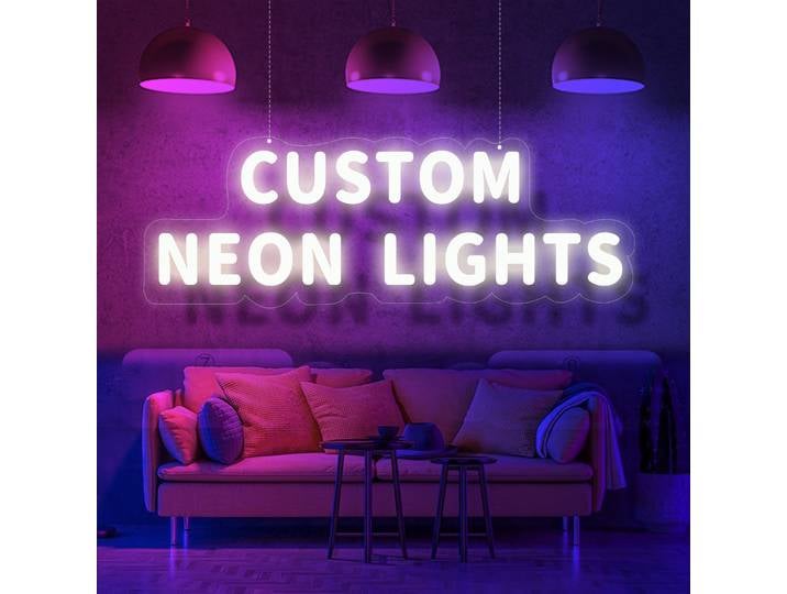 Enseigne néon personnalisée pour chambre à coucher, mariage, fête d'anniversaire - Lumière LED personnalisable et à intensité variable pour la décoration de la maison, du bar ou du magasin