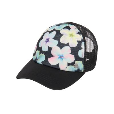 Trucker Cap ROXY "Beautiful Morning", Damen, bunt (anthrazit im fleur real), Kunstfaser, Caps